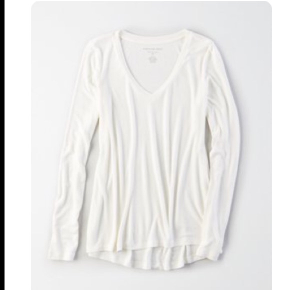 NWT American Eagle Soft&Sexy Ribbed Long-Sleeve - Picture 1 of 8